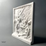 Décor mural inspiré de l'art grec, statue de 22 cm