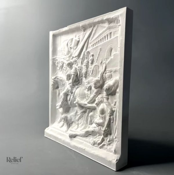 Décor mural inspiré de l'art grec, statue de 22 cm
