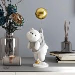 Ours stylisé, pièce artistique unique