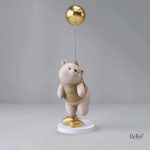 Sculpture ours, art contemporain