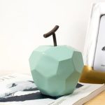 Art moderne poire origami, ajout unique à tout espace
