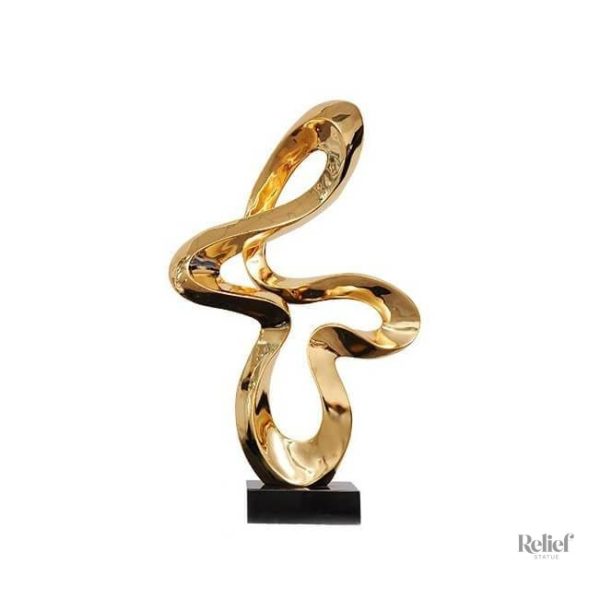 Élégante statue moderne de 41 cm