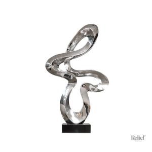 Sculpture artistique abstraite pour décoration
