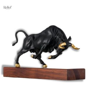 Statue Taureau Deluxe en décoration élégante