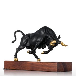 Statue de Taureau en résine pour un style moderne