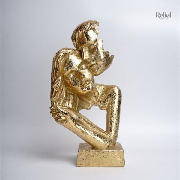 Art déco : sculpture de couple pour décoration intérieure