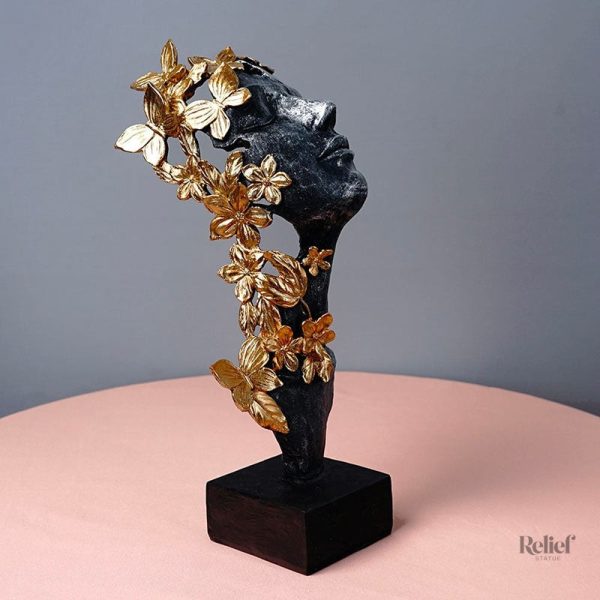 Statue décorative femme, belle finition moderne