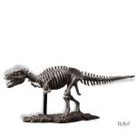 Sculpture moderne de squelette de dinosaure décorative