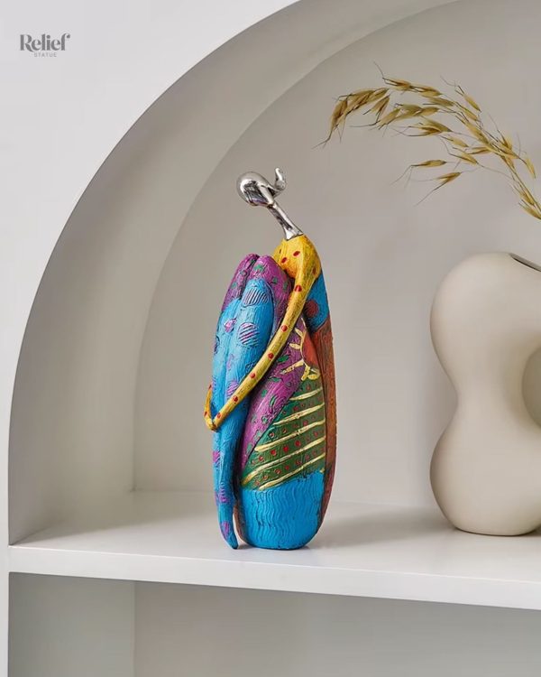 Décoratif femme 23 cm, sculpture design élégante