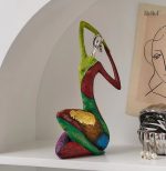 27 cm sculpture femme en décoration contemporaine