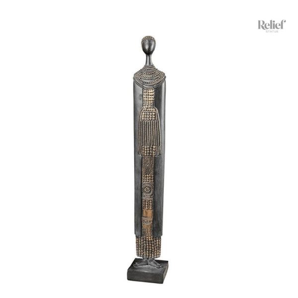 Sculpture représentant un homme dans la culture africaine
