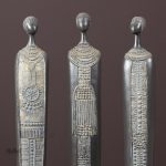 Statue masculine africaine, pièce décorative unique