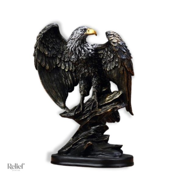 statue-aigle-1 Statue Oiseau Aigle en décoration artisanale