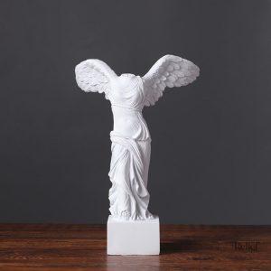 Reproduction artistique de la Victoire de Samothrace en taille 15 cm