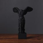 Élégante statue Ailes Sans Tête, style Samothrace, 24 cm