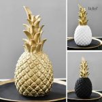 Sculpture ananas en finition mate