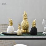Sculpture ananas chic pour intérieur