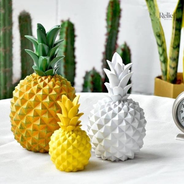 Décoration intérieure : sculpture ananas artistique et unique