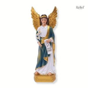 Statue protectrice d'ange en design élégant