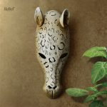 Statue d'une créature animalière d'Afrique