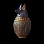 Anubis, statue égyptienne, design unique pour collectionneurs