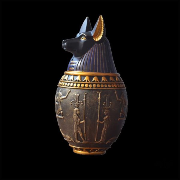 Anubis, statue égyptienne, design unique pour collectionneurs