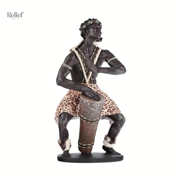 Objet d'art africain représentant l'héritage culturel