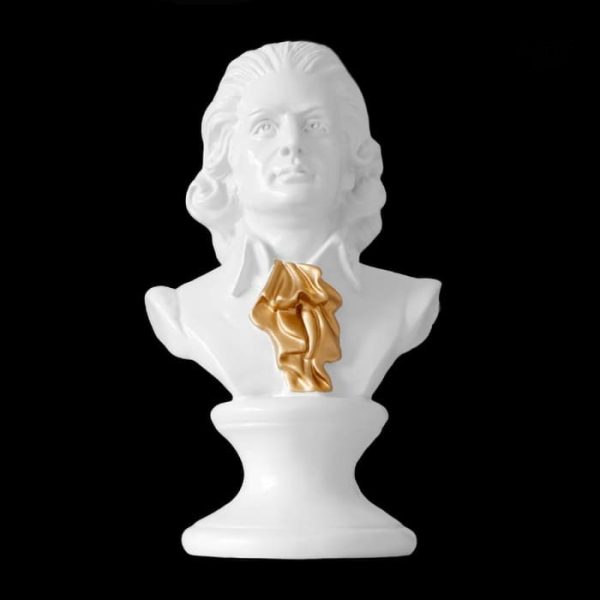 Sculpture de Mozart, hommage à la musique classique