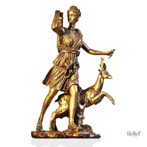 Statue Artémis 27 cm en style grec classique