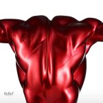 Sculpture artistique représentant un athlète nu