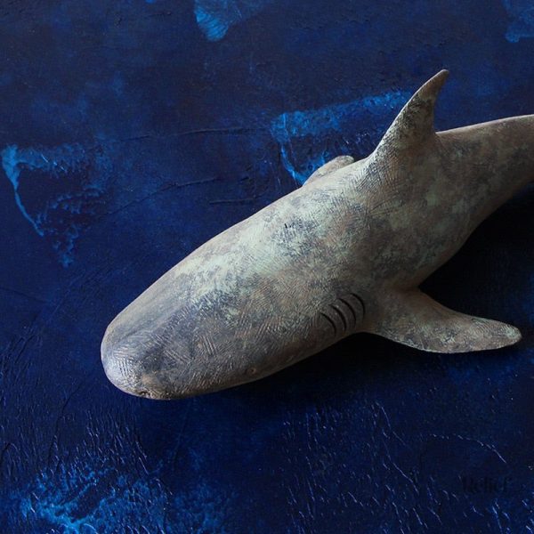 Baleine en sculpture, pièce unique pour collectionneur