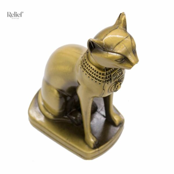 Statue égyptienne de Bastet en bronze