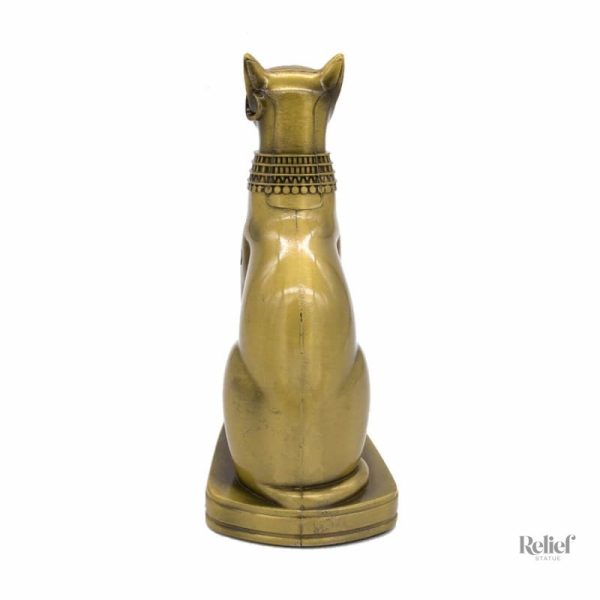 Reproduction de la déesse Bastet en bronze