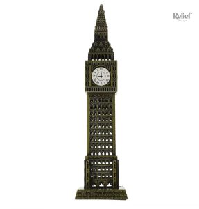Statue Big Ben en métal, 18 cm de hauteur