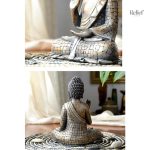 Statue méditative de Bouddha en position assise
