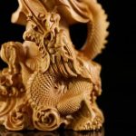 Objet décoratif Bouddha en bois, ambiance zen