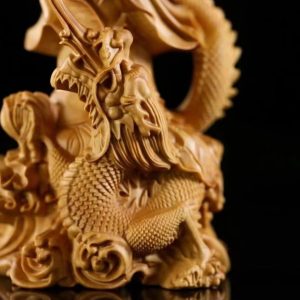 Objet décoratif Bouddha en bois, ambiance zen