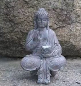 Décoration extérieure, statue Bouddha en résine