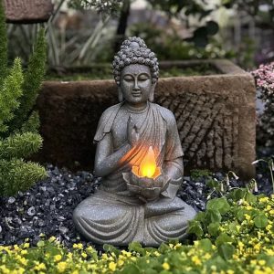 Grande statue Bouddha pour décoration extérieure