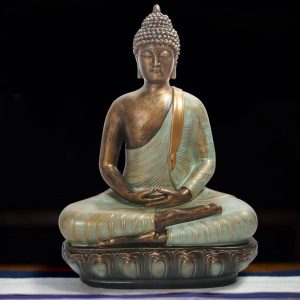 Statue bouddha 30 cm pour intérieur et extérieur