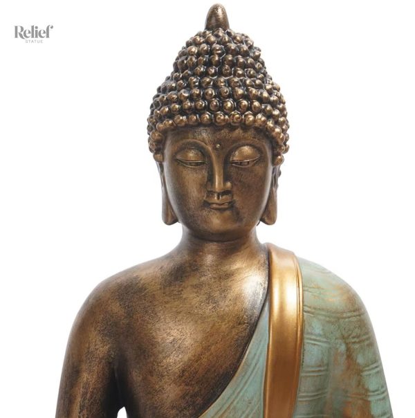 Statue de jardin 30 cm, symbole de paix et sérénité