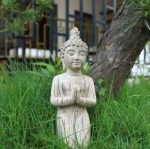 Figurine Bouddha 21 cm, idéale pour la décoration spirituelle