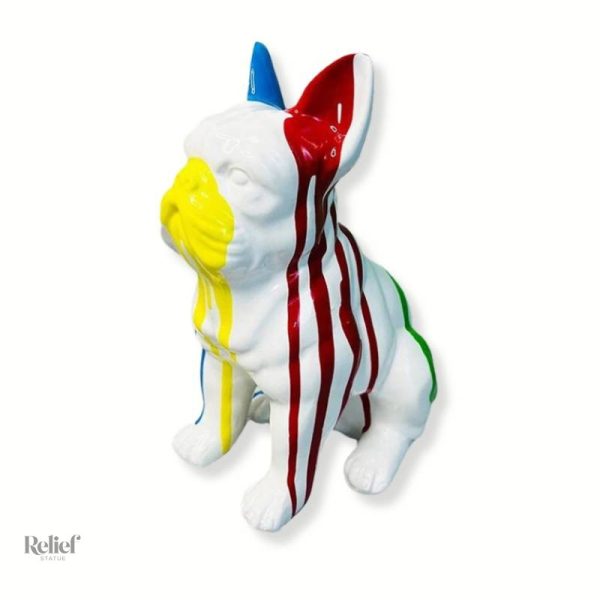 statue-bouledogue-assis-1 Statue Chien Bouledogue Assis 21 cm