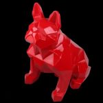 Bouledogue origami 20 cm pour un intérieur chic