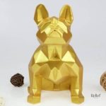 Bouledogue en origami pour décoration intérieure