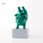 Figurine Bouledogue, 23 cm, pour décoration intérieure