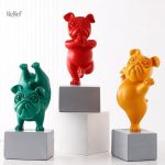 Statue de Bouledogue, accessoire zen et apaisant
