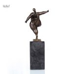 Sculpture décorative en Bronze, 28 cm d'harmonie visuelle