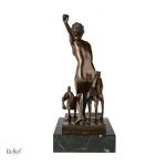 Sculpture en bronze véritable de la mythologie grecque