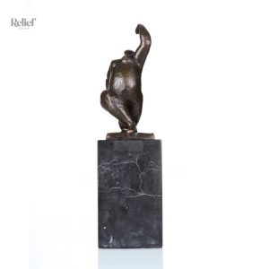 Statue ronde en Bronze, pièce unique pour collectionneurs